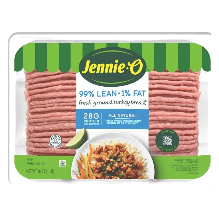 Jennie-O All-Natural 99/1 Ground Turkey Breast, 16oz