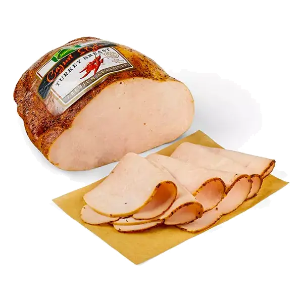 Premium Seasoned Cajun Style Turkey Breast
