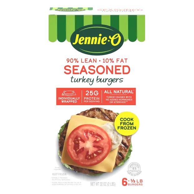 Seasoned Turkey Burgers - 6 ct Frozen