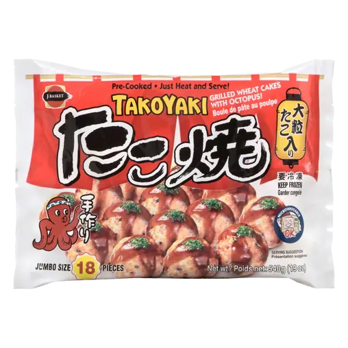 Frozen Takoyaki Wheat Cake With Octopus 540 g