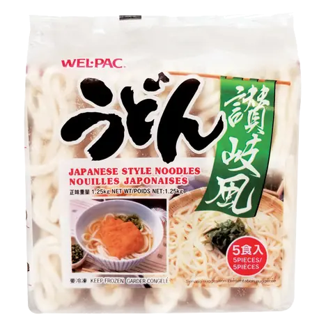 Udon Frozen Noodles Japanese Style 1.25 kg