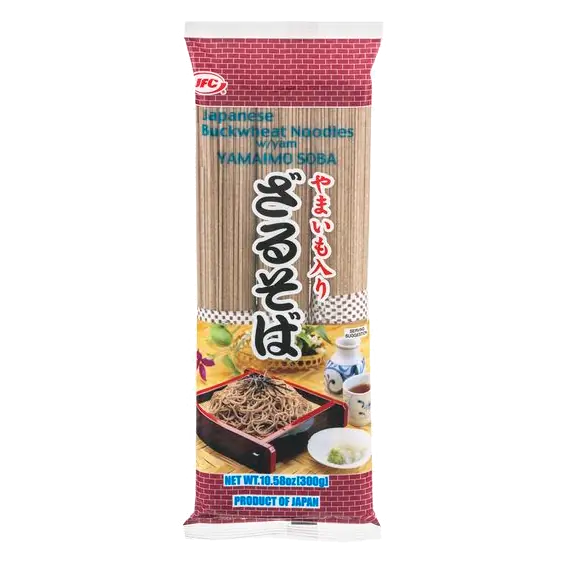 Yamaimo Noodles Soba Japanese Buckwheat Made with Yam
