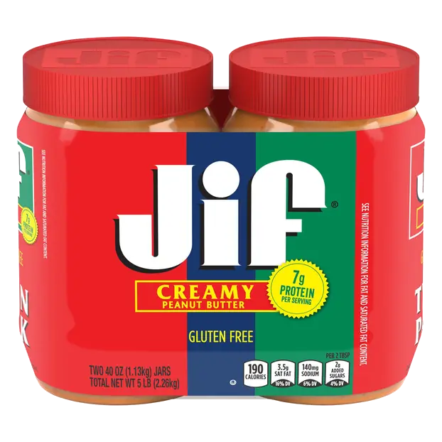 Creamy Peanut Butter 40 oz/2 ct