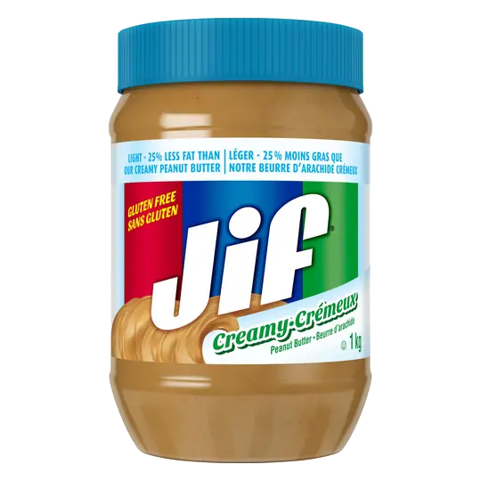 Gluten-Free Peanut Butter Light Creamy 1 kg