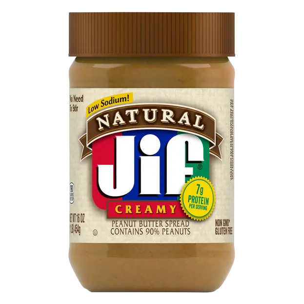 Natural Low Sodium Creamy Peanut Butter Spread