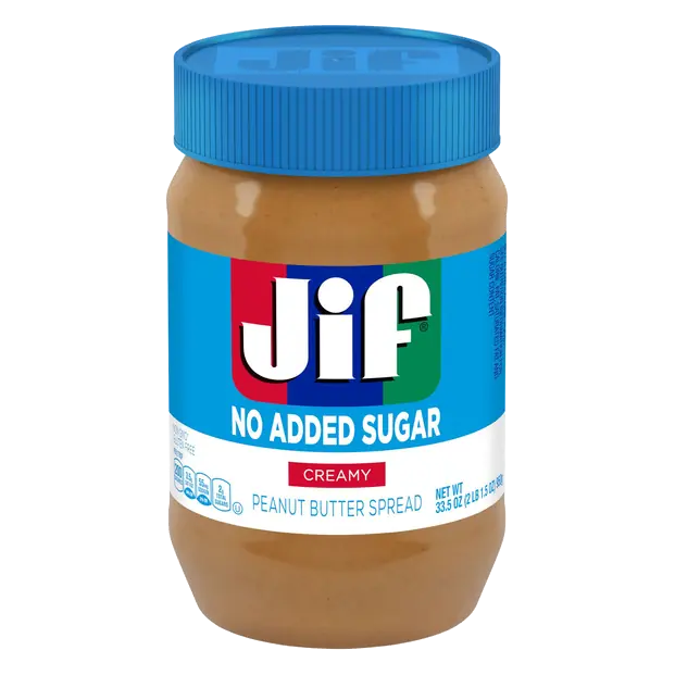No Added Sugar Creamy Peanut Butter Spread