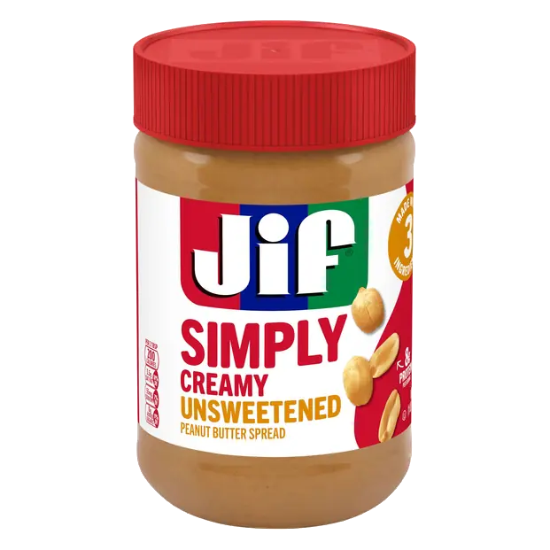 Simply Creamy Unsweetened Peanut Butter Spread