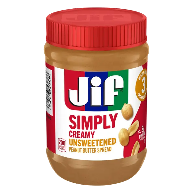 Simply Unsweetened Creamy Peanut Butter