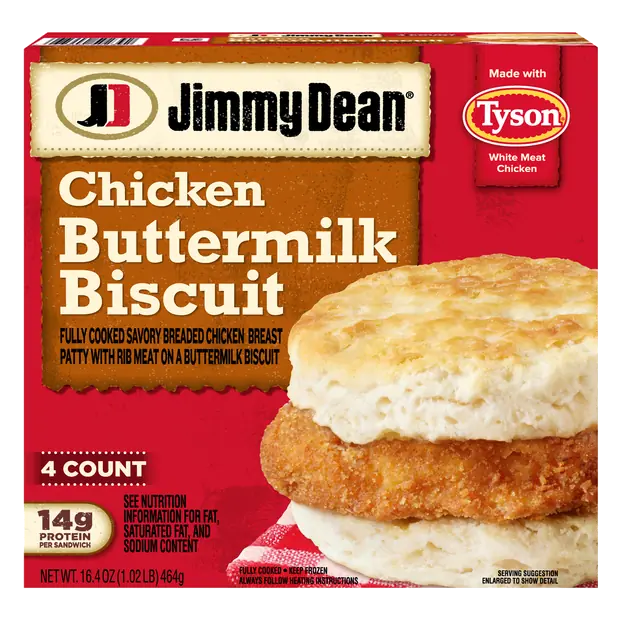 Chicken Buttermilk Biscuit Sandwiches - 4 ct
