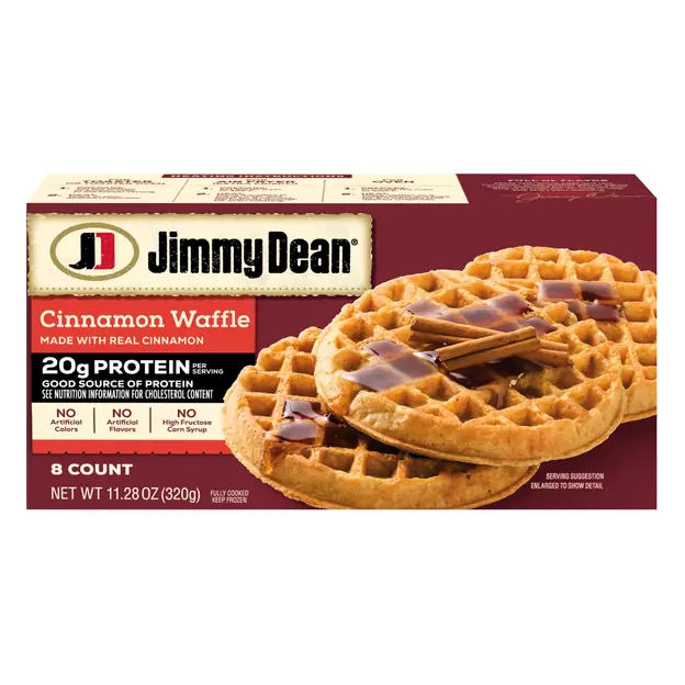 Cinnamon Waffle - 8 ct Frozen