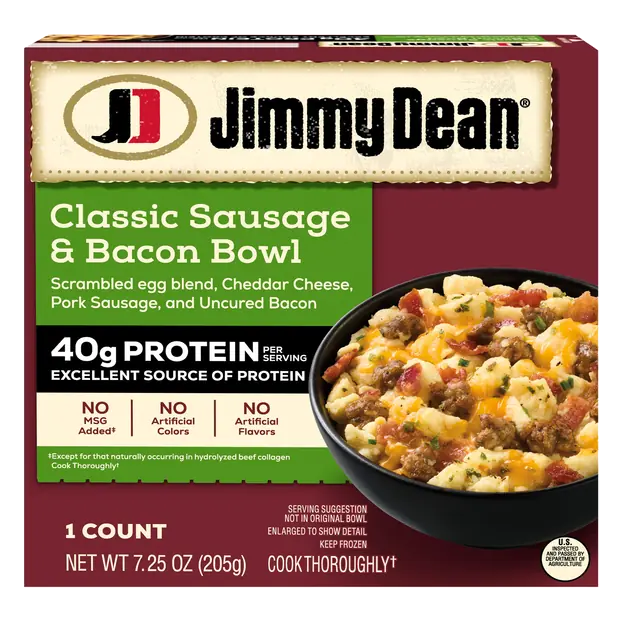 Classic Sausage Bacon & Egg Protein Breakfast Bowl Frozen