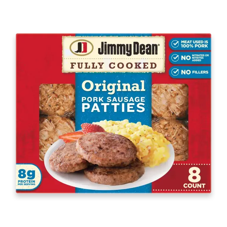 Fully Cooked Original Pork Sausage Patties