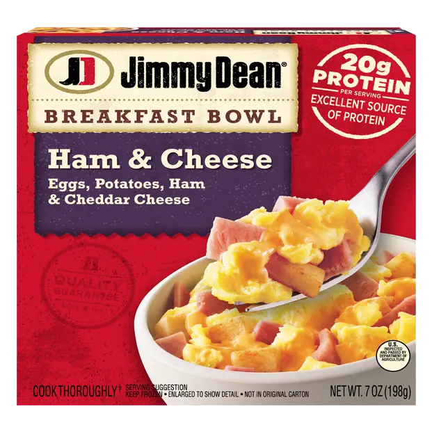 Ham & Cheese Breakfast Bowl Frozen Meal