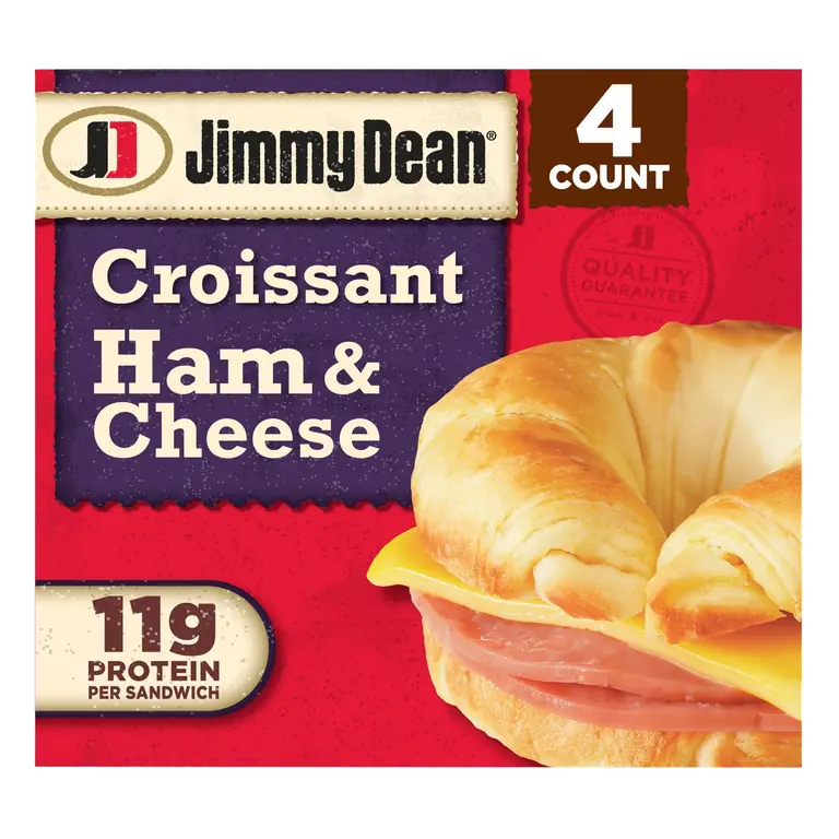 Ham & Cheese Croissant Sandwiches