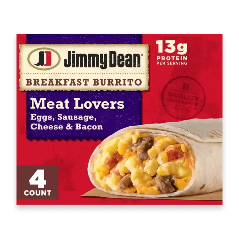 Meat Lovers Frozen Breakfast Burritos