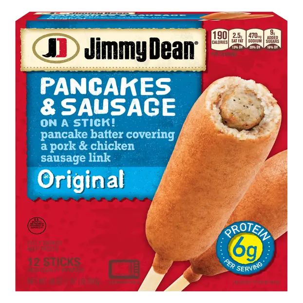 Original Pancakes & Sausage on a Stick! - 12 ct