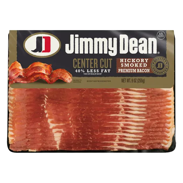 Premium Hickory Smoked Center Cut Bacon Sliced