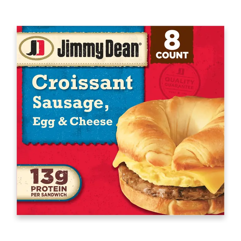 Sausage Egg & Cheese Croissant Frozen Breakfast Sandwiches