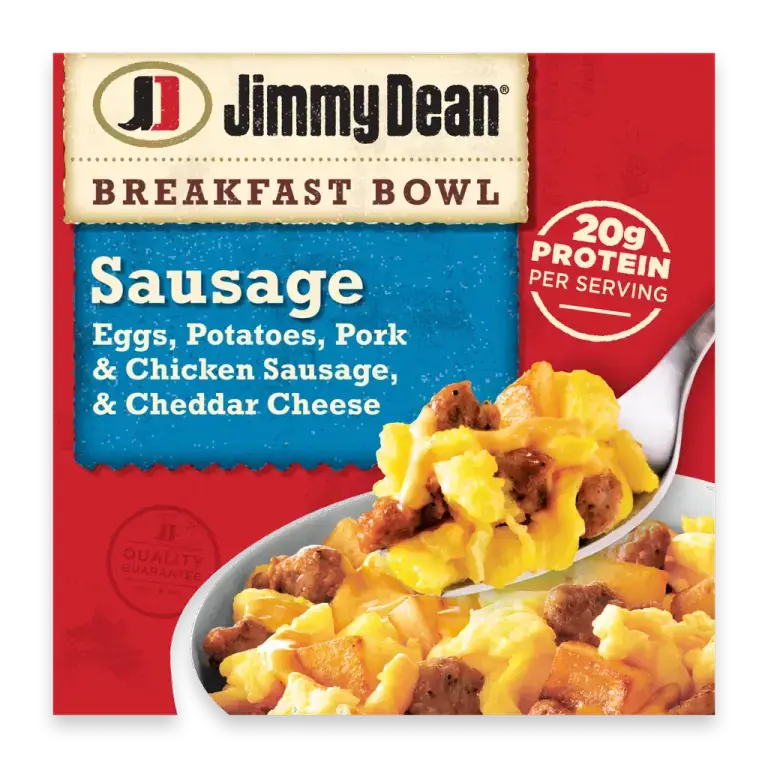Sausage Egg & Cheese Frozen Breakfast Bowl