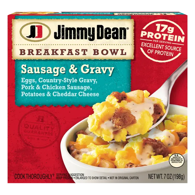 Sausage & Gravy Breakfast Bowl Frozen Meal