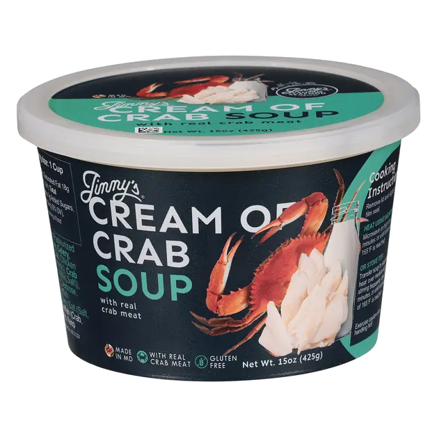 Cream of Crab Soup with Real Crab Meat Refrigerated