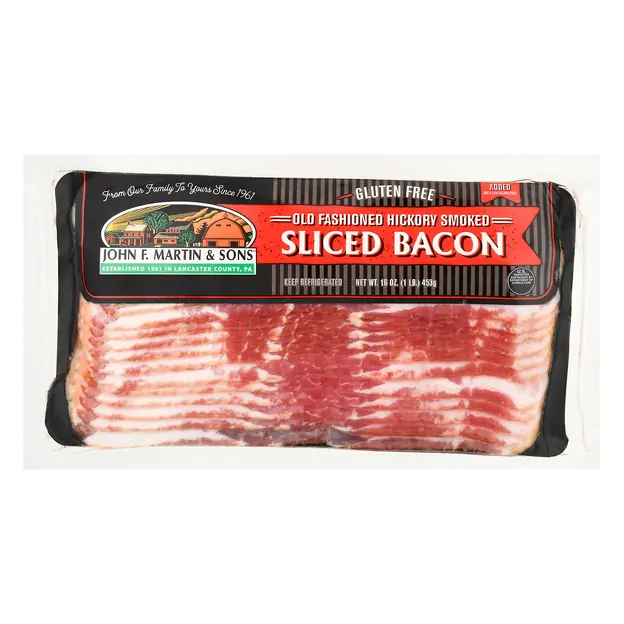 Old Fashioned Hickory Smoked Bacon Sliced