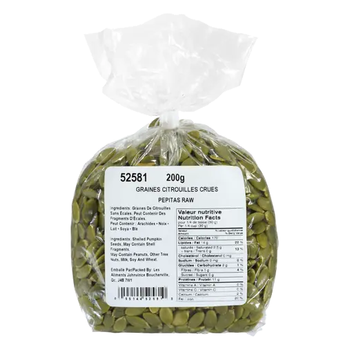 Johnvince Foods Pepitas Raw Seeds 200 g