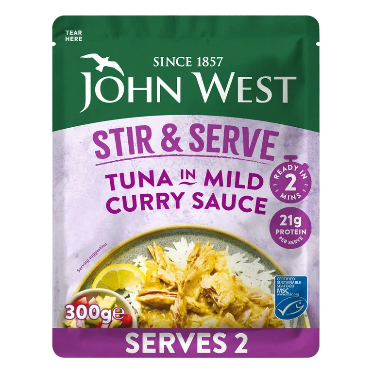 300g MSC Stir & Serve in Mild Curry Sauce Tuna