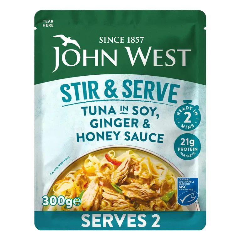 300g MSC Stir & Serve in Soy, Ginger & Honey Sauce Tuna