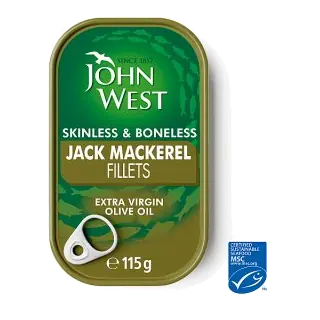 Jack Mackerel Fillets in Extra Virgin Olive Oil