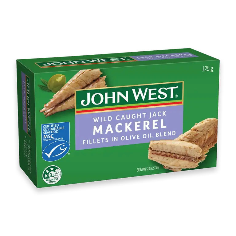 Jack Mackerel Fillets Olive Oil