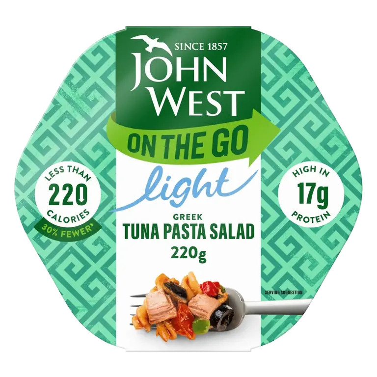 Light On The Go Greek Tuna Pasta Salad