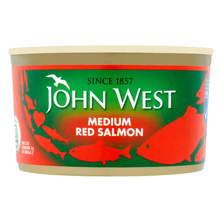John West Medium Red Salmon 213g