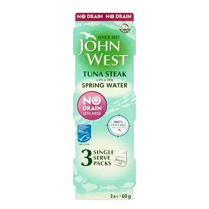 MSC No Drain Tuna Steak in Spring Water
