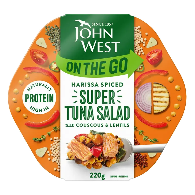 On the Go Harissa Spiced Super Tuna Salad 220g