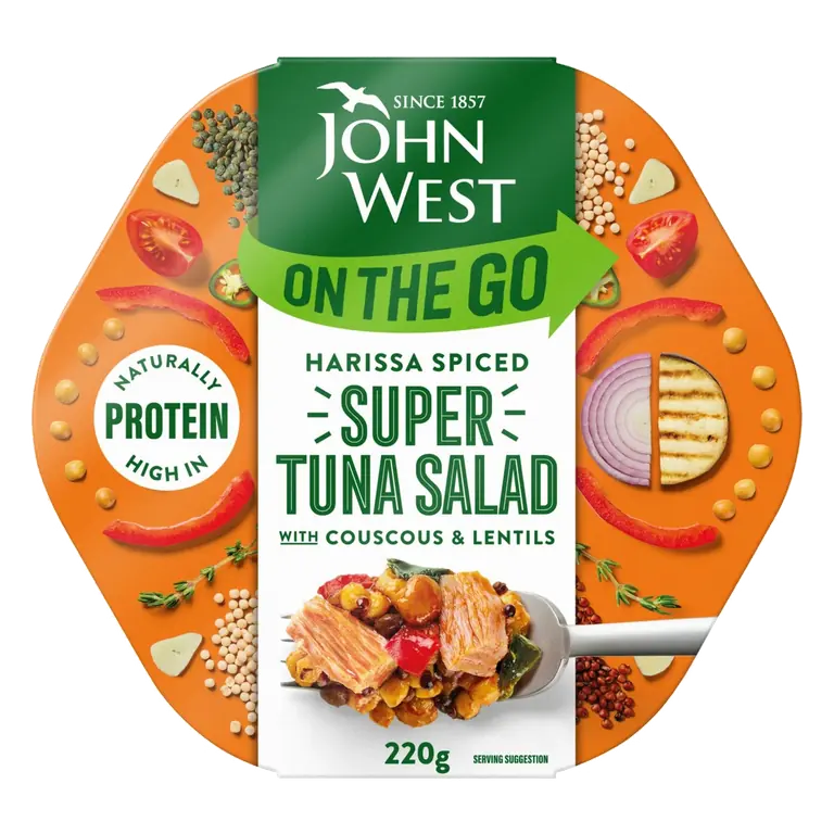 On The Go Harissa Super Tuna Salad (220g)