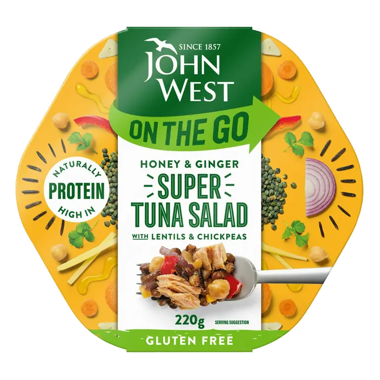 On the Go Honey & Ginger Super Tuna Salad 220g
