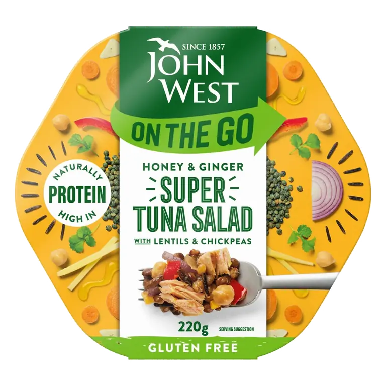 On The Go Honey & Ginger Super Tuna Salad Gluten Free (220g)