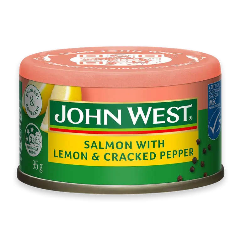 Salmon With Lemon Cracked Pepper