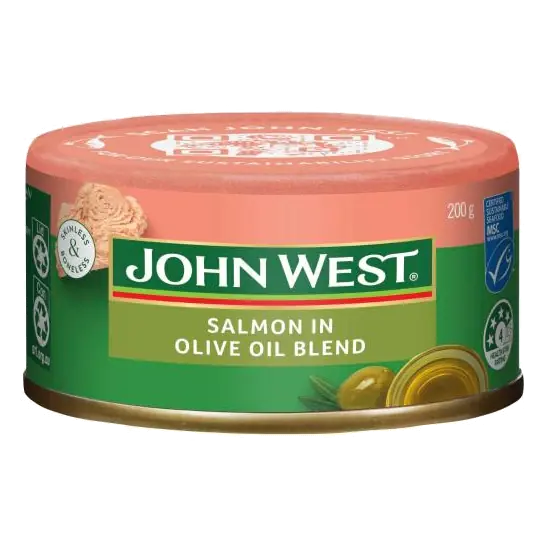 Skinless & Boneless Salmon Olive Oil