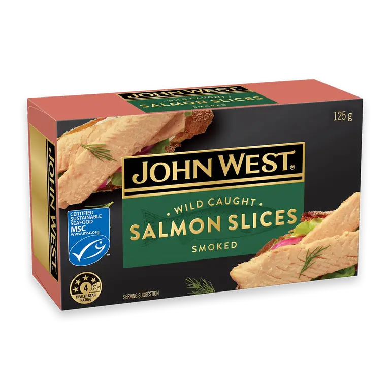 Smoked Wild Caught Salmon Slices