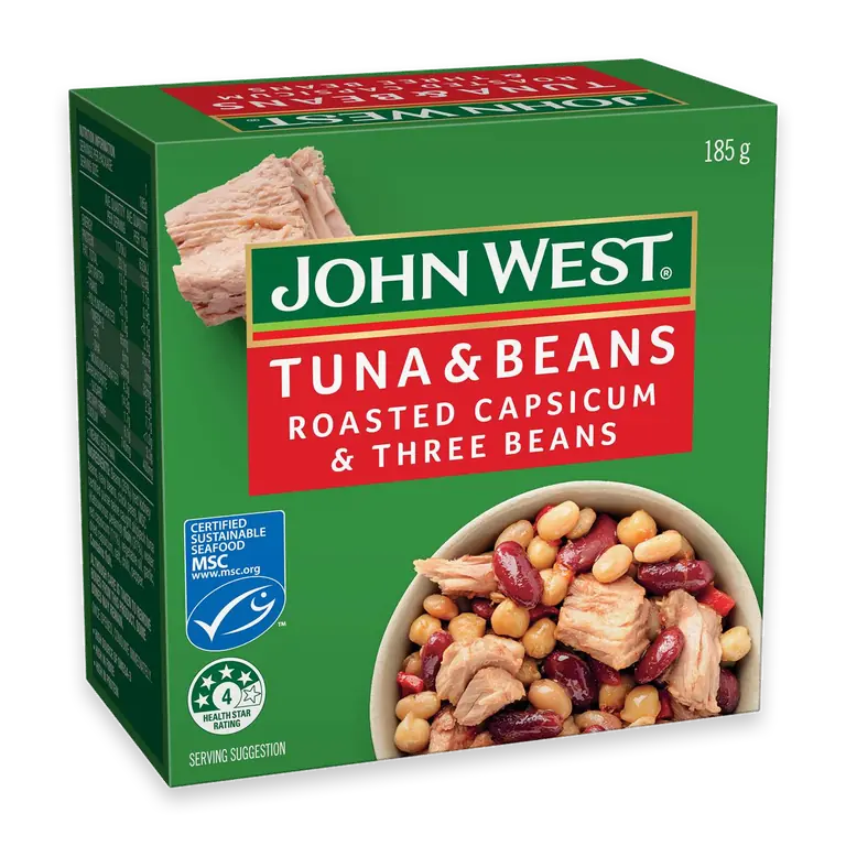 Tuna & Beans Roasted Capsicum