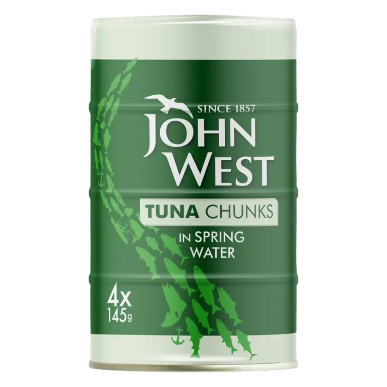 Tuna Chunks In Spring Water (4x145g)