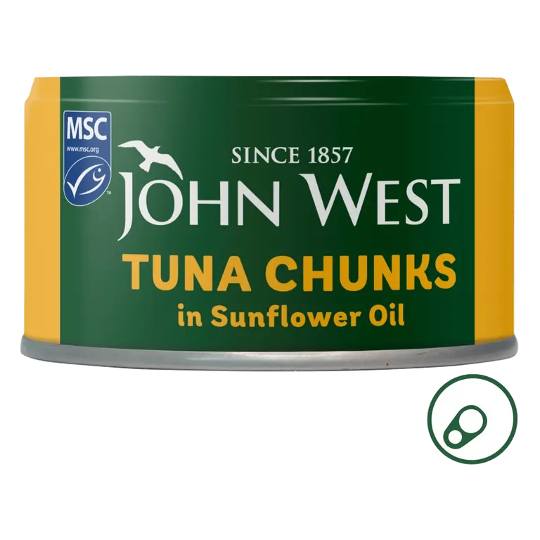 Tuna Chunks in Sunflower Oil MSC 125g (102g drained)