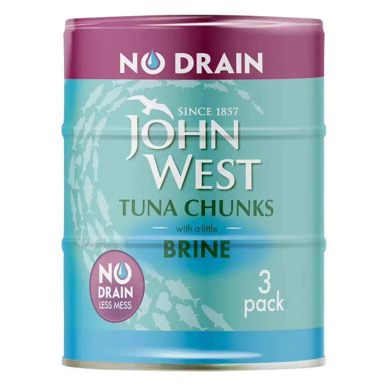 John West Tuna Chunks with a Little Brine 3 x 100g