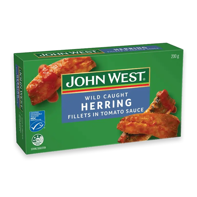 Wild Caught Herring Fillets in Tomato Sauce