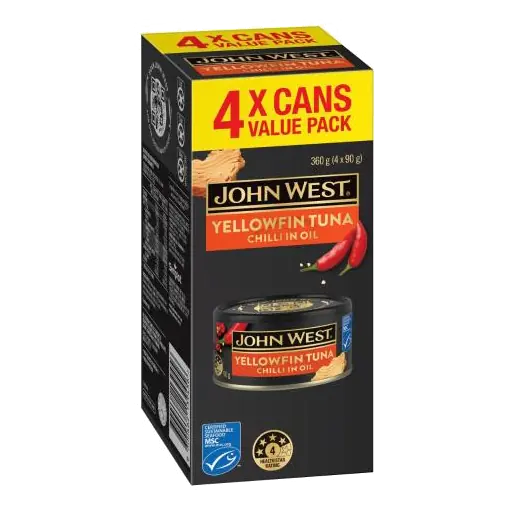 Yellowfin Tuna Chilli 4 Pack