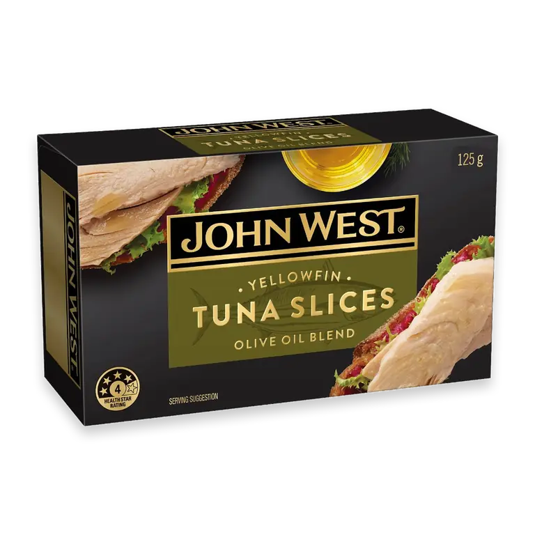 Yellowfin Tuna Slices In Olive Oil Blend