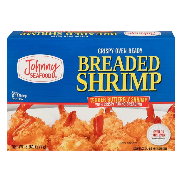 Breaded Butterfly Shrimp Frozen