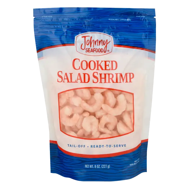 Johhny Seafood Cooked Tail-Off Salad Shrimp Frozen